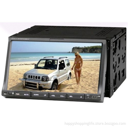 2 Din Car DVD Player with Touch Screen Bluetooth USB SD iPod